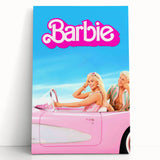 2020s Vintage Movie Poster - Barbie Retro Film Art Print