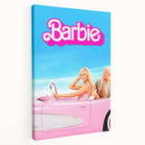 2020s Vintage Movie Poster - Barbie Retro Film Art Print