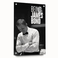 2020s Vintage Movie Poster - Being James Bond Retro Film Art