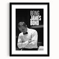2020s Vintage Movie Poster - Being James Bond Retro Film Art