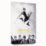 2020s Vintage Movie Poster - Belfast Retro Film Art Print