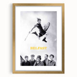 2020s Vintage Movie Poster - Belfast Retro Film Art Print