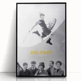 2020s Vintage Movie Poster - Belfast Retro Film Art Print