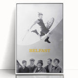 2020s Vintage Movie Poster - Belfast Retro Film Art Print