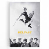 2020s Vintage Movie Poster - Belfast Retro Film Art Print