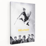 2020s Vintage Movie Poster - Belfast Retro Film Art Print
