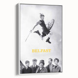 2020s Vintage Movie Poster - Belfast Retro Film Art Print