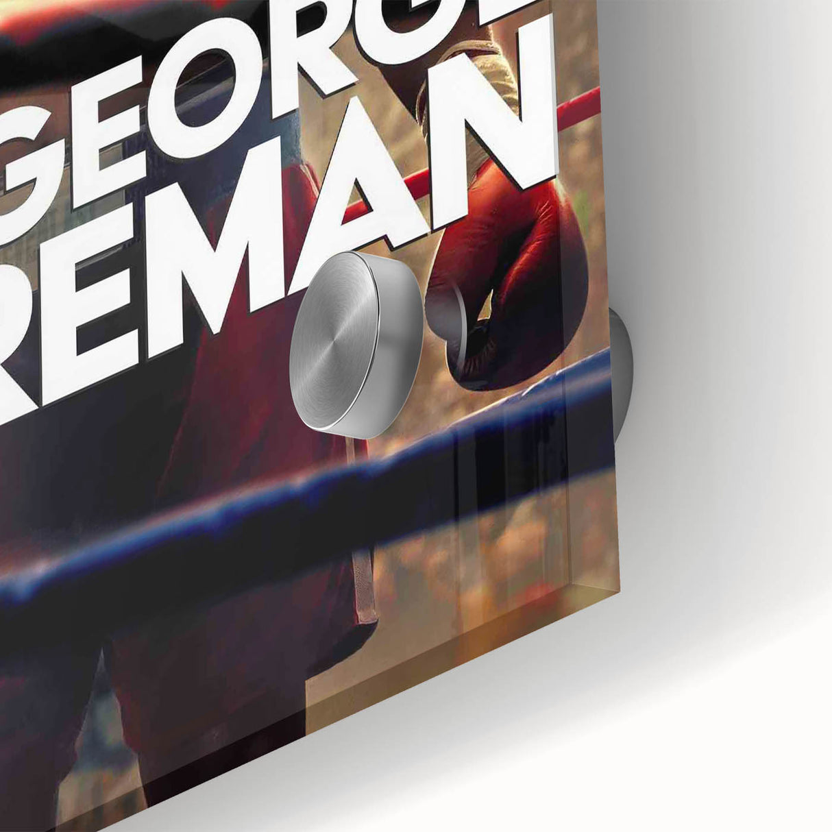 2020s Vintage Movie Poster - Big George Foreman Retro Film Art