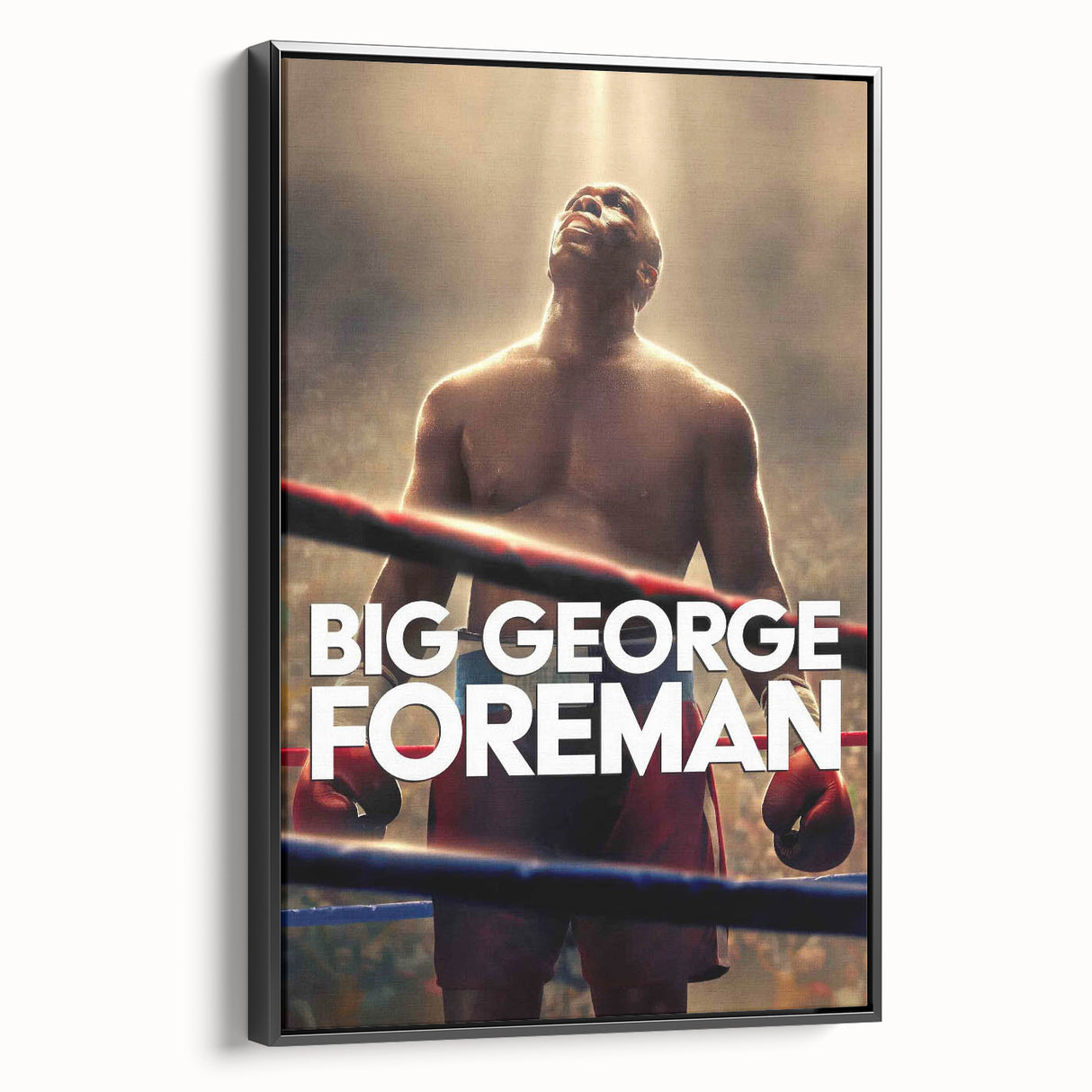 2020s Vintage Movie Poster - Big George Foreman Retro Film Art