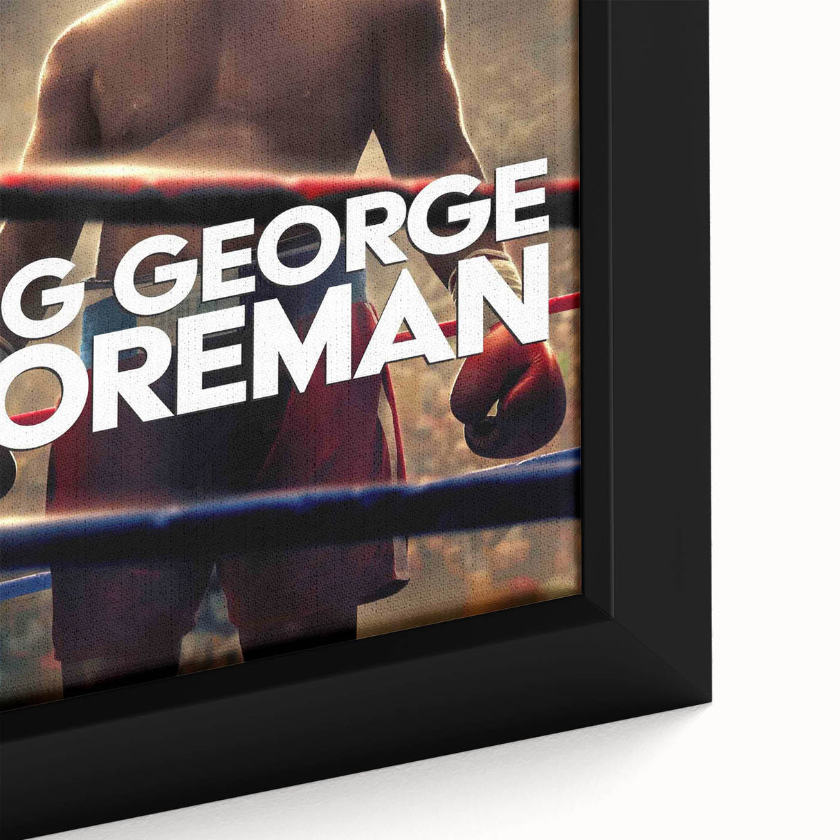 2020s Vintage Movie Poster - Big George Foreman Retro Film Art
