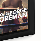 2020s Vintage Movie Poster - Big George Foreman Retro Film Art