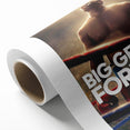 2020s Vintage Movie Poster - Big George Foreman Retro Film Art