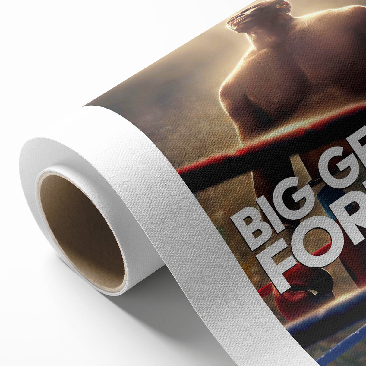 2020s Vintage Movie Poster - Big George Foreman Retro Film Art