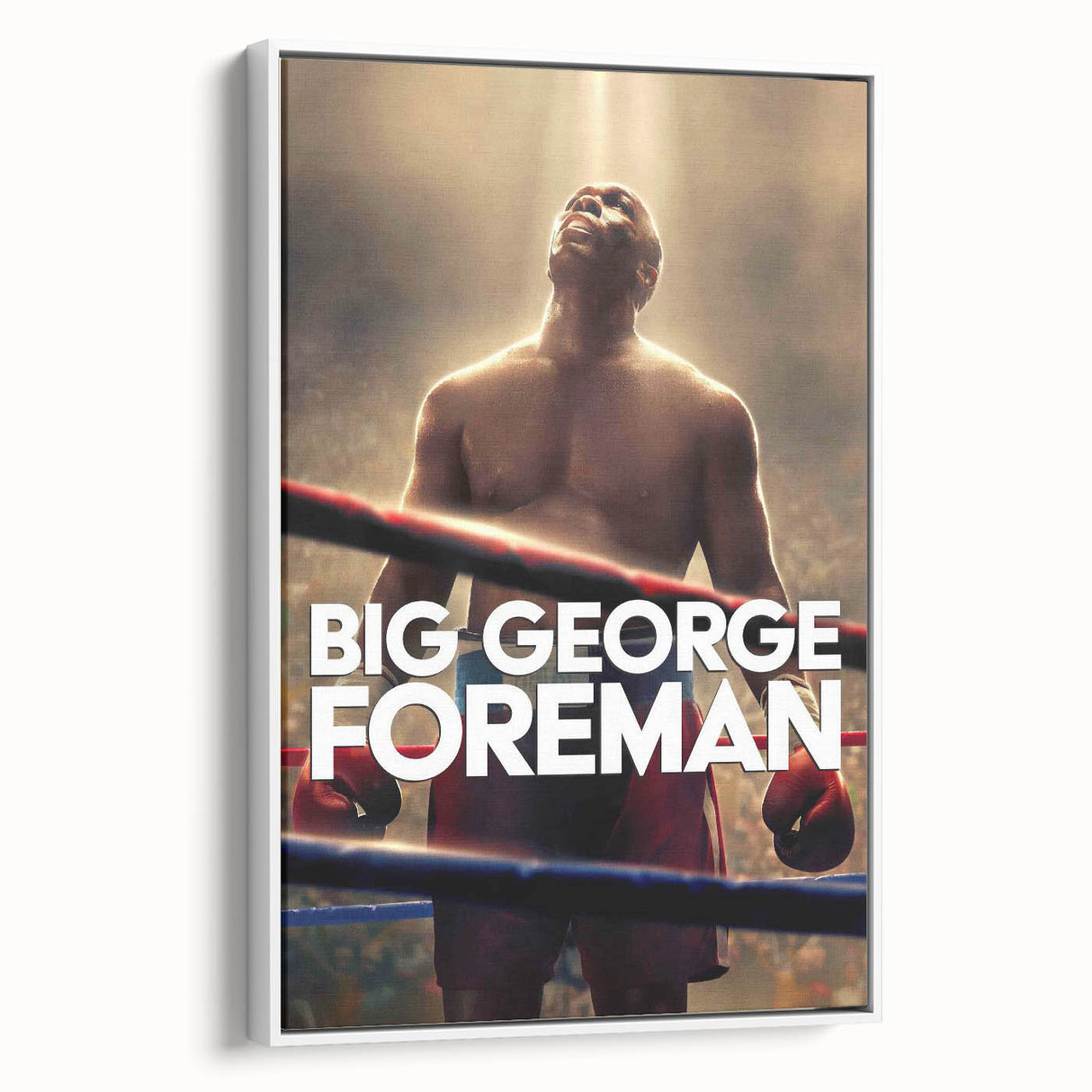2020s Vintage Movie Poster - Big George Foreman Retro Film Art