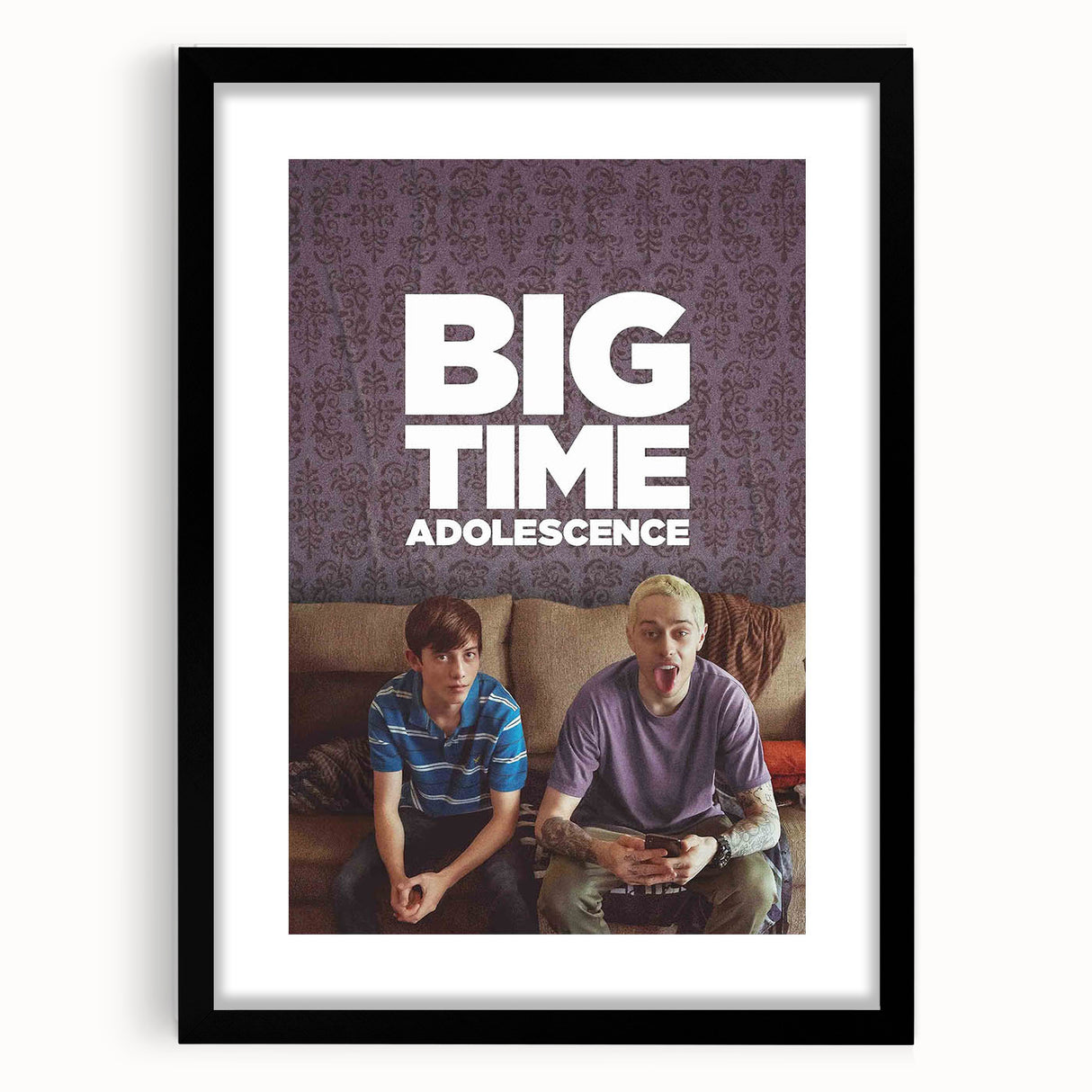 2020s Vintage Movie Poster - Big Time Adolescence Retro Film Art