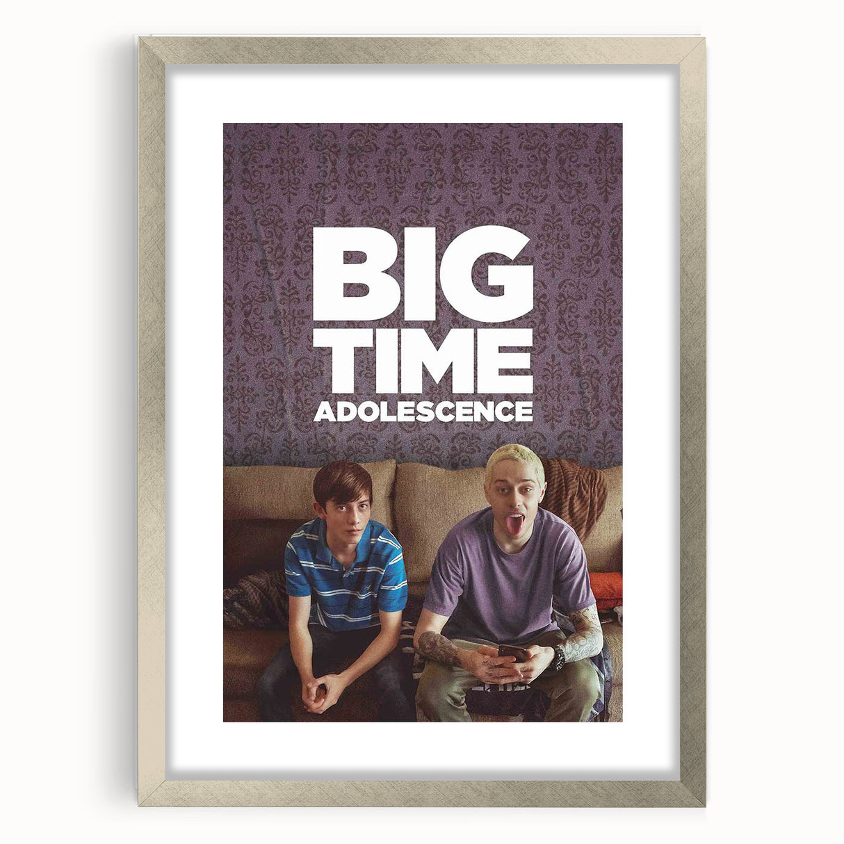 2020s Vintage Movie Poster - Big Time Adolescence Retro Film Art