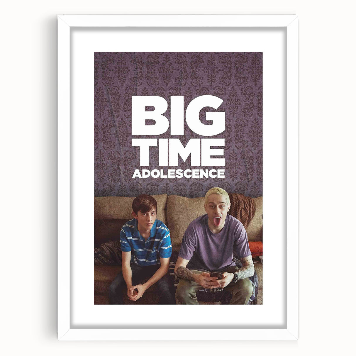 2020s Vintage Movie Poster - Big Time Adolescence Retro Film Art