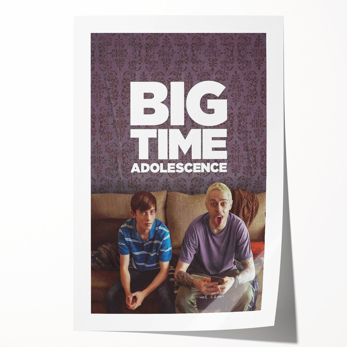 2020s Vintage Movie Poster - Big Time Adolescence Retro Film Art