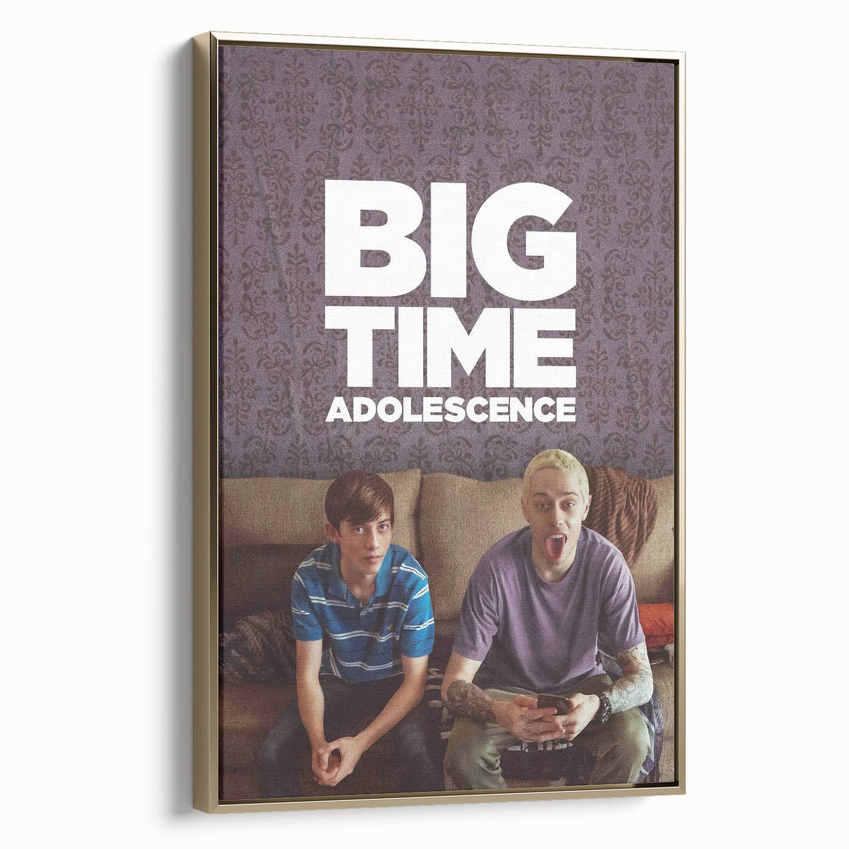 2020s Vintage Movie Poster - Big Time Adolescence Retro Film Art