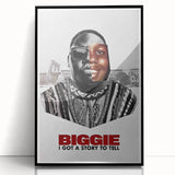 2020s Vintage Movie Poster - Biggie: I Got a Story to Tell