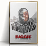 2020s Vintage Movie Poster - Biggie: I Got a Story to Tell