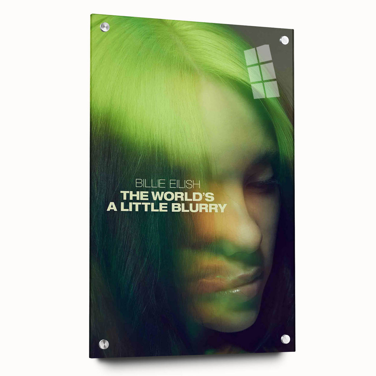 2020s Vintage Movie Poster - Billie Eilish: The World’s A Little Blurry