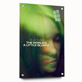 2020s Vintage Movie Poster - Billie Eilish: The World’s A Little Blurry