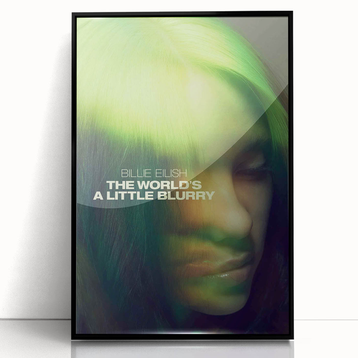 2020s Vintage Movie Poster - Billie Eilish: The World’s A Little Blurry