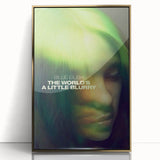2020s Vintage Movie Poster - Billie Eilish: The World’s A Little Blurry