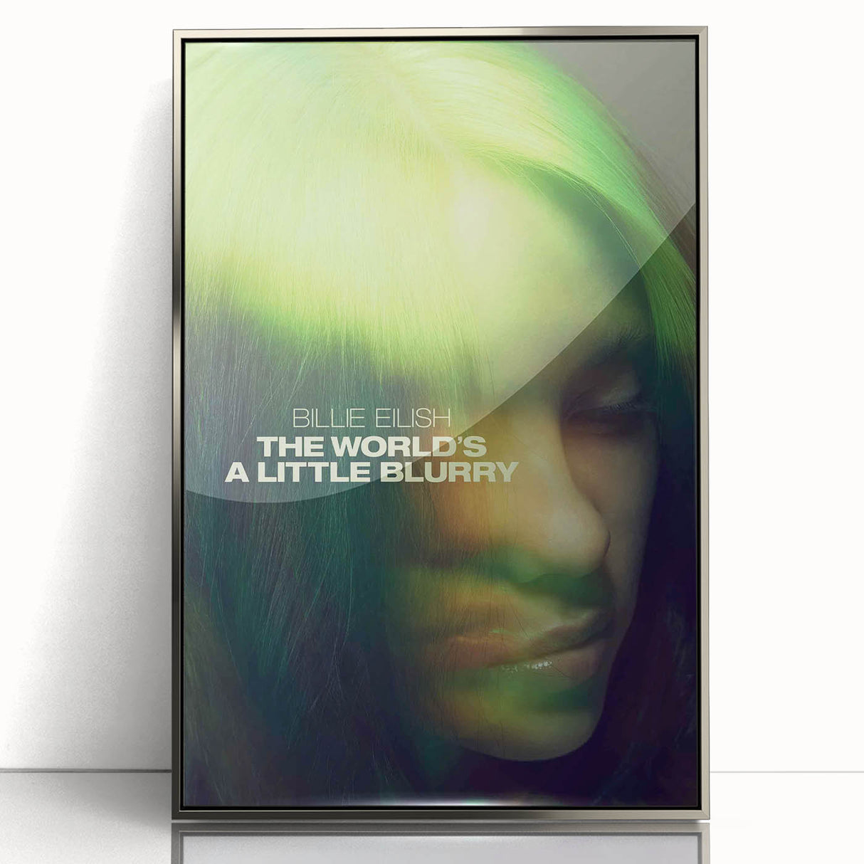 2020s Vintage Movie Poster - Billie Eilish: The World’s A Little Blurry
