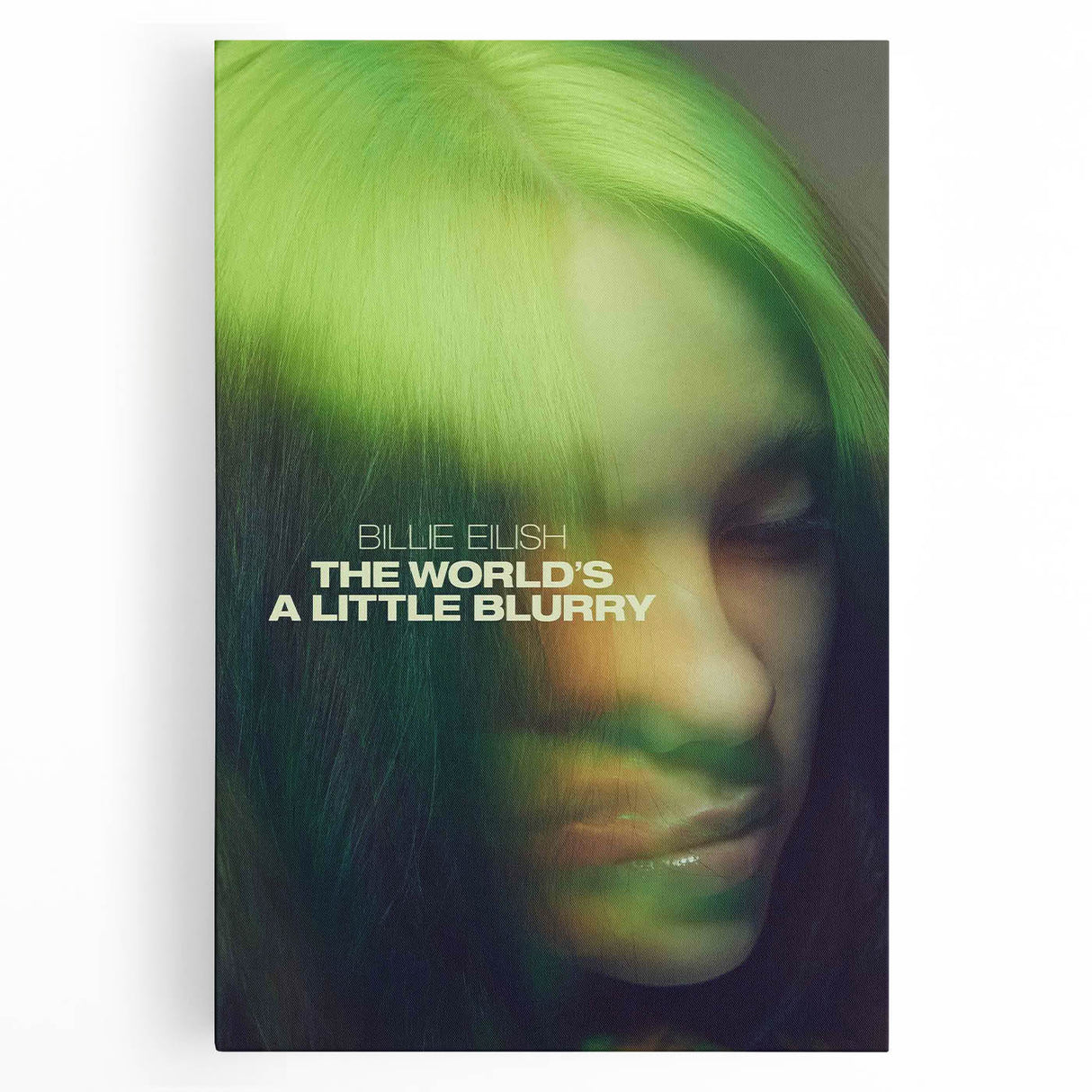 2020s Vintage Movie Poster - Billie Eilish: The World’s A Little Blurry