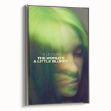 2020s Vintage Movie Poster - Billie Eilish: The World’s A Little Blurry