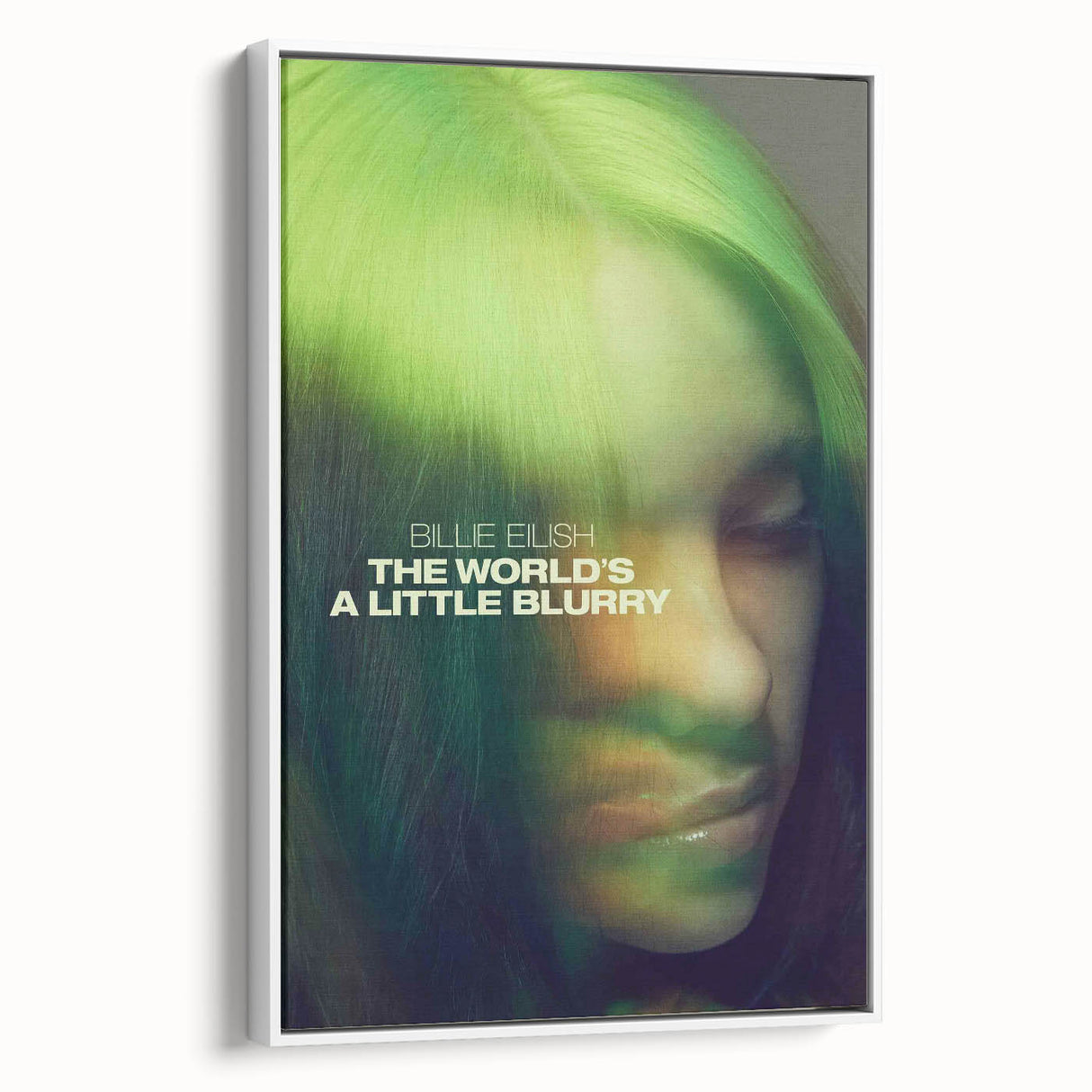 2020s Vintage Movie Poster - Billie Eilish: The World’s A Little Blurry
