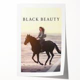 2020s Vintage Movie Poster - Black Beauty Retro Film Art