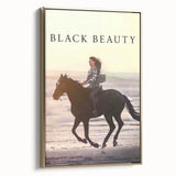 2020s Vintage Movie Poster - Black Beauty Retro Film Art