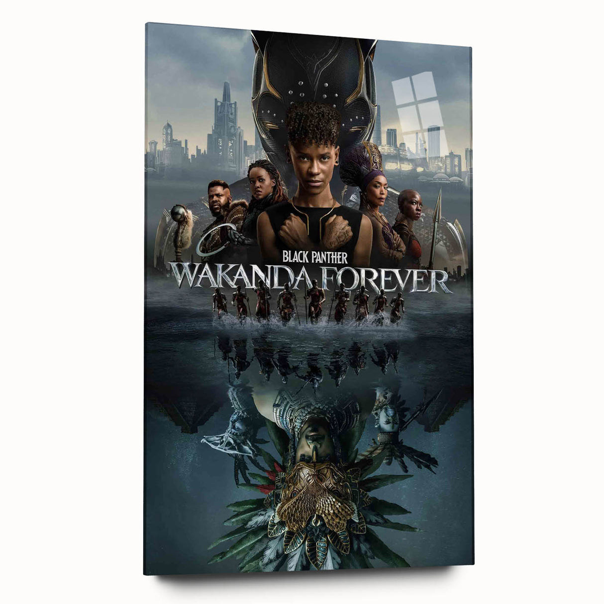 2020s Vintage Movie Poster - Wakanda Forever Retro Film Art