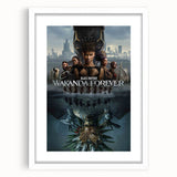 2020s Vintage Movie Poster - Wakanda Forever Retro Film Art