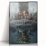2020s Vintage Movie Poster - Wakanda Forever Retro Film Art