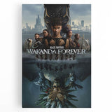 2020s Vintage Movie Poster - Wakanda Forever Retro Film Art