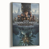 2020s Vintage Movie Poster - Wakanda Forever Retro Film Art