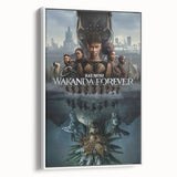 2020s Vintage Movie Poster - Wakanda Forever Retro Film Art