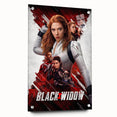 2020s Vintage Movie Poster - Black Widow Retro Film Art