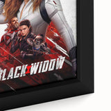 2020s Vintage Movie Poster - Black Widow Retro Film Art