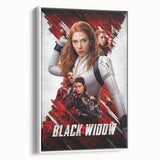 2020s Vintage Movie Poster - Black Widow Retro Film Art