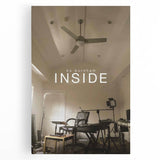 2020s Vintage Movie Poster - Bo Burnham Inside Retro Film Art