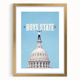 2020s Vintage Movie Poster - Boys State Retro Film Art
