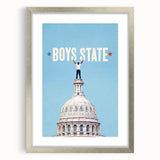 2020s Vintage Movie Poster - Boys State Retro Film Art