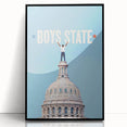 2020s Vintage Movie Poster - Boys State Retro Film Art