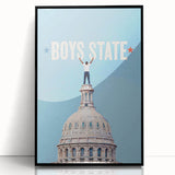 2020s Vintage Movie Poster - Boys State Retro Film Art