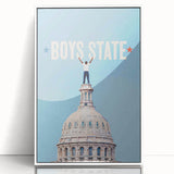 2020s Vintage Movie Poster - Boys State Retro Film Art